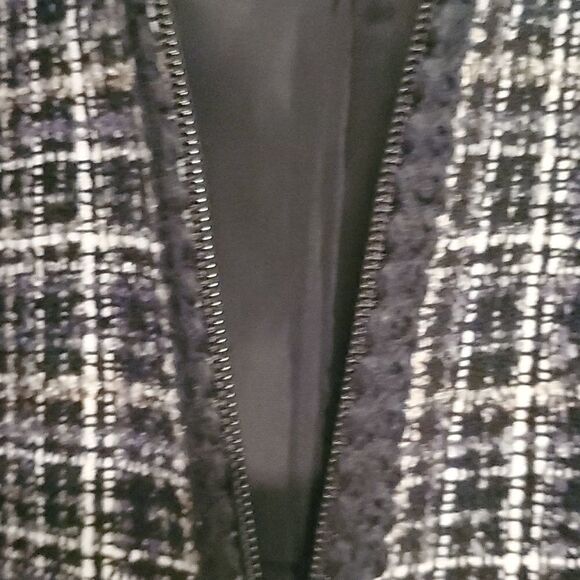 Blazer zip up sweater jacket - Picture 3 of 6